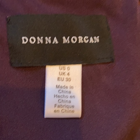 Donna Morgan colorful printed dress with pockets - Picture 4 of 5